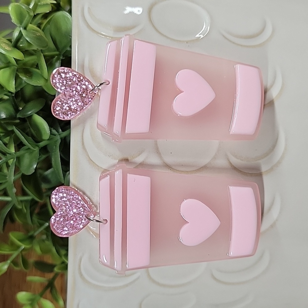 🔥LAST PAIR🔥 COFFEE Liquid Love Oversized Earrings